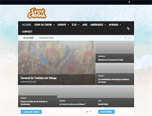 Tablet Screenshot of event-carnival.com
